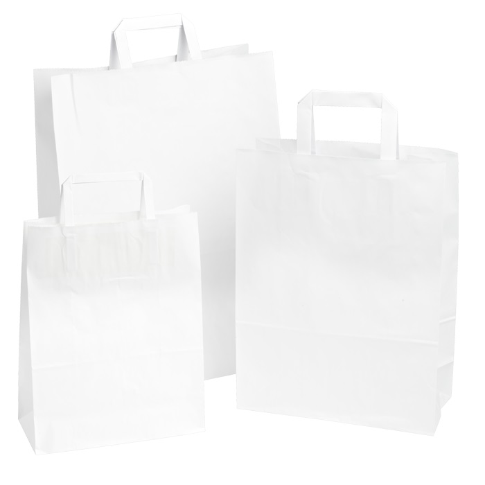 Papiertasche Flachgriffe S - Bild 2